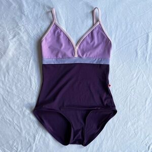 Yumiko Zoe purple ballet leotard